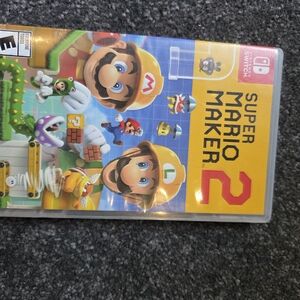 Nintendo Super Mario Maker 2 - Yellow and Red Cover